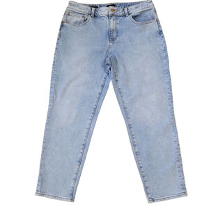 Talbots Everyday Relaxed Jean Fiji Wash Size 12 Women's Waist 36 Inseam 28